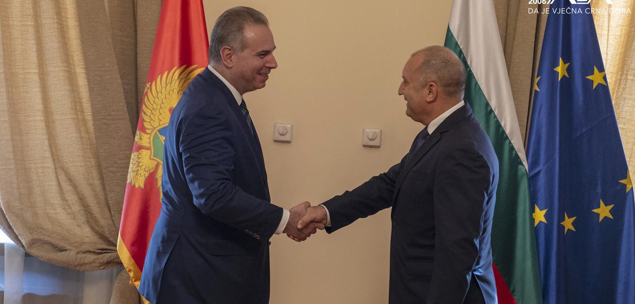 Ivanović i Radev (Foto: Vlada Crne Gore)