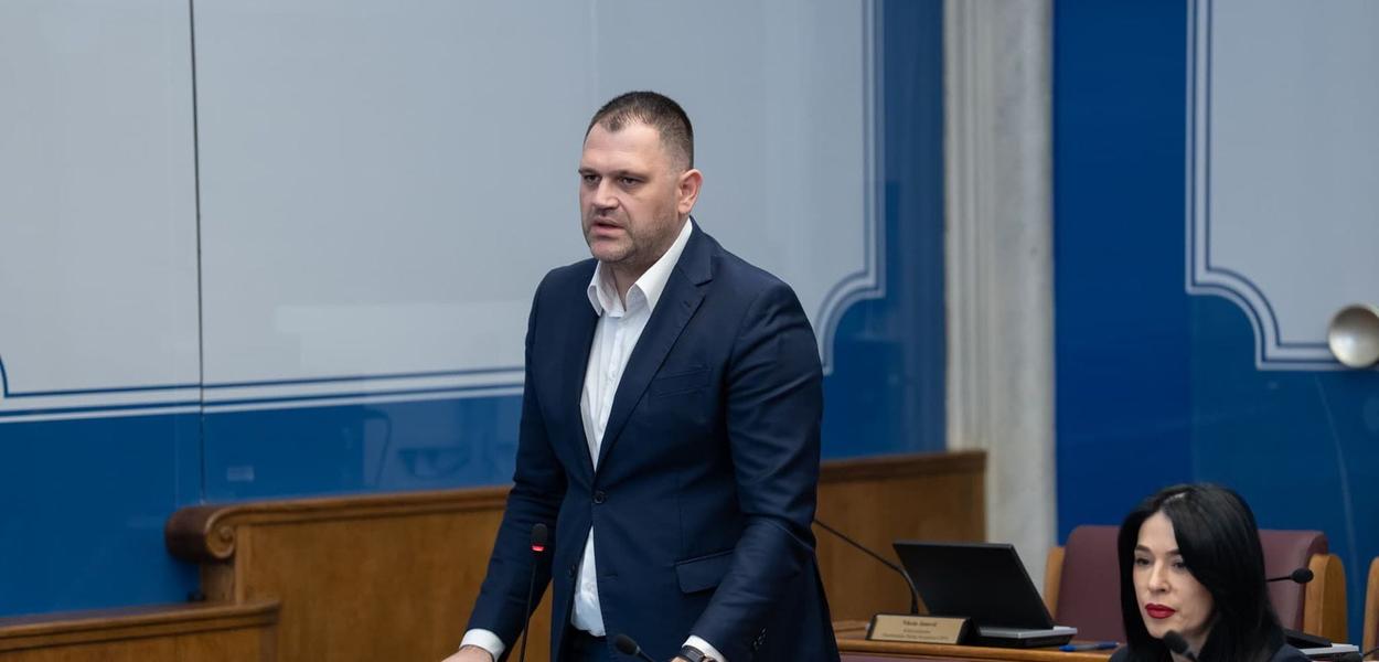 Mihailo Anđušić (Foto: Skupština Crne Gore)