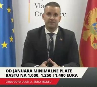 OBEĆANJA, OBEĆANJA - BOLJI ŽIVOT OD JANUARA: Milojko Spajić najavljuje ,,Euro model" (Foto: Screenshot Portal ETV )