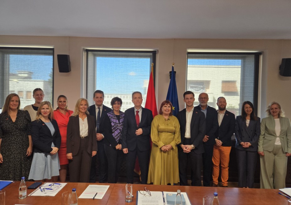 Pavličić sa danskim parlamentarcima (Foto: Vrhovni sud Crne Gore)