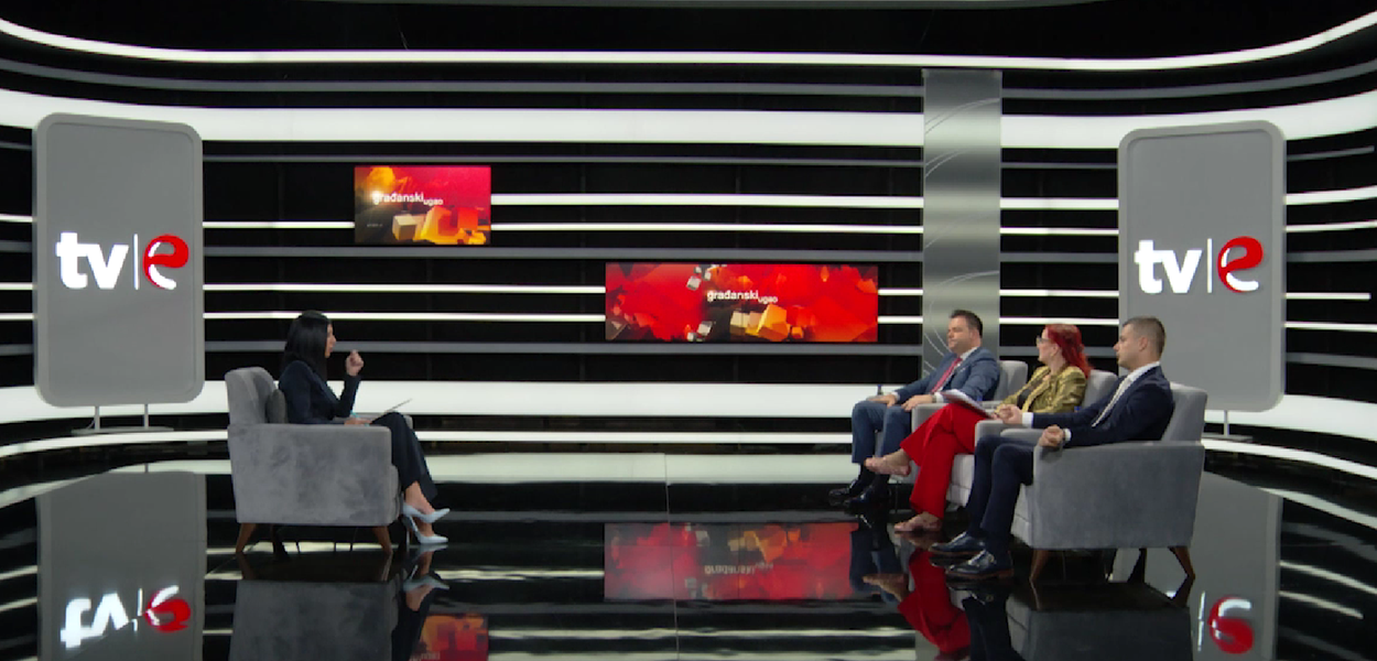Iz emisije "Građanski ugao" (Foto: TV E - stop kadar)