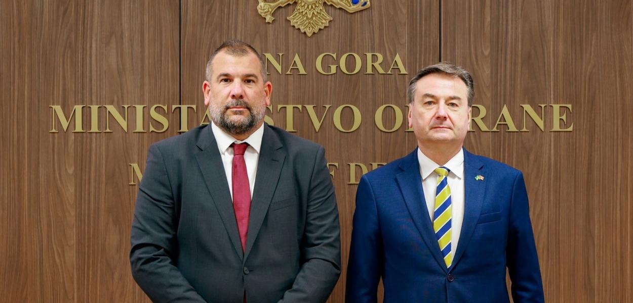 Krapović i Gerasimenko (Foto: Ministarstvo odbrane)
