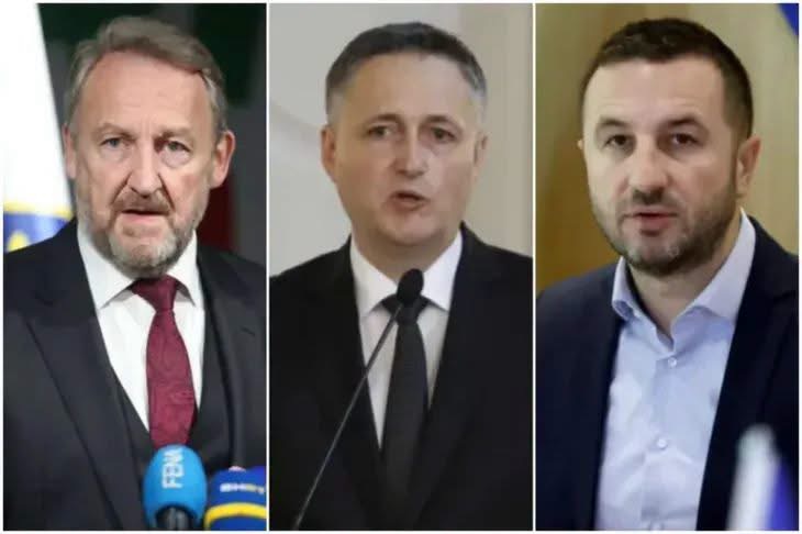 Izetbegović, Bećirović i Efendić