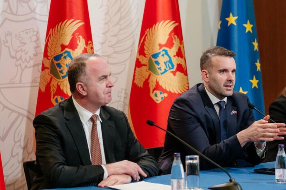 Đeljošaj i Spajić (Foto: Vlada Crne Gore)