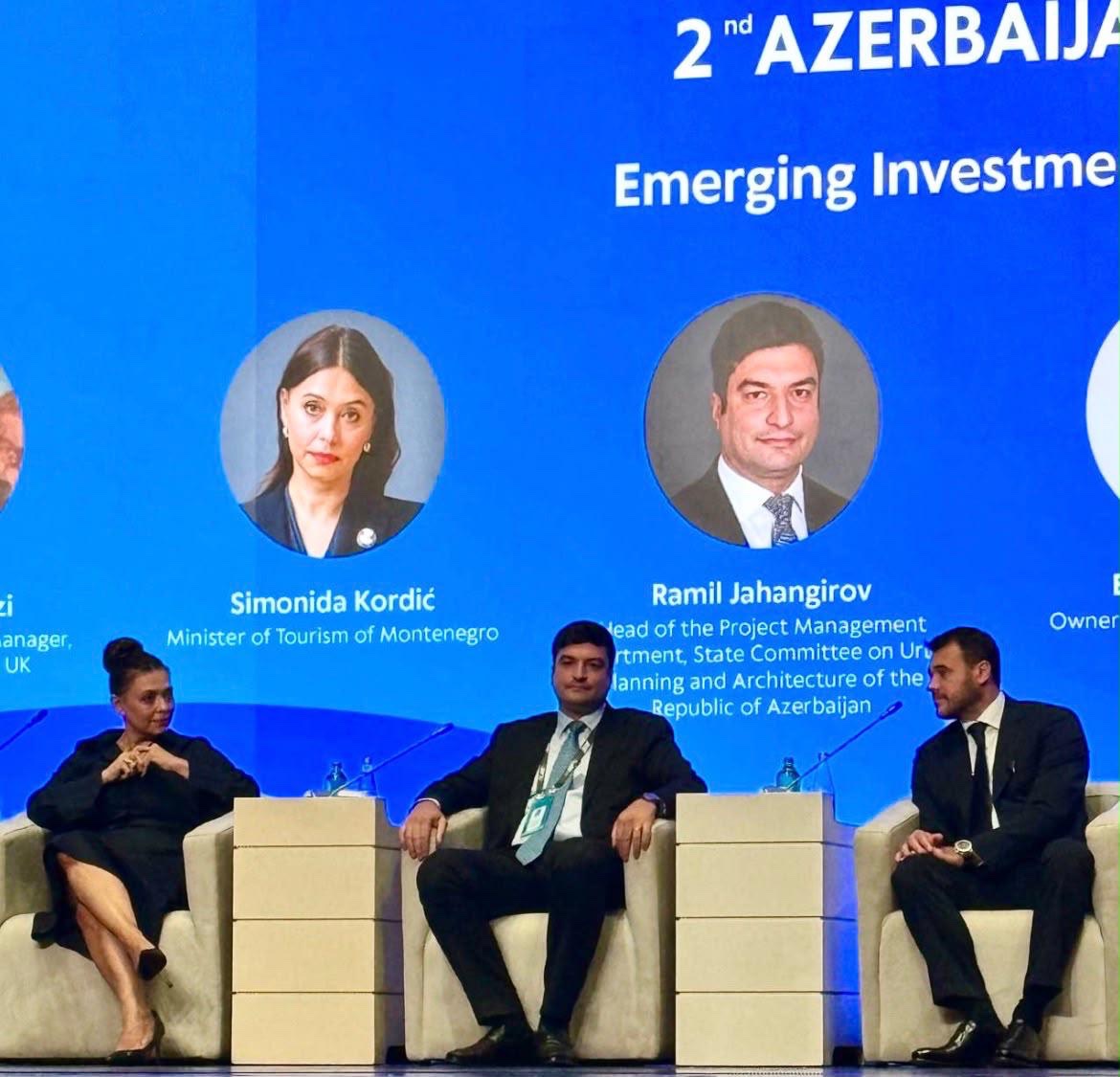 Kordić na Međunarodnom investicionom forumu (Foto: Ministarstvo turizma)