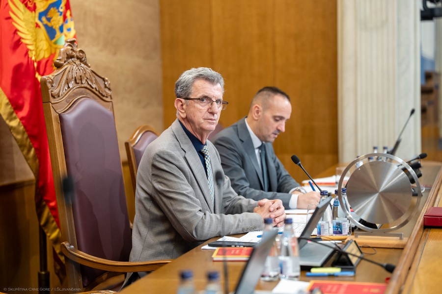 DATA RIJEČ GA NE OBAVEZUJE: Nikola Camaj u Skupštini Crne Gore 