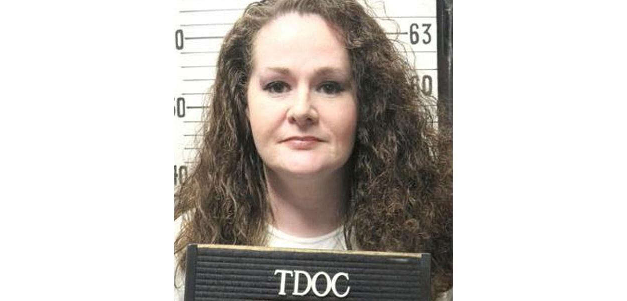 Foto entregada por el Departamento Correccional de Tennessee que muestra a Christa Pike el 12 de enero del 2023. (Departamento Correccional de Tennessee via AP)