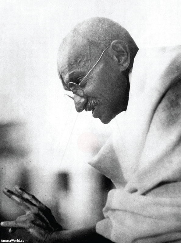 Mahatma Gandi (Foto: AmuraWorld.com)