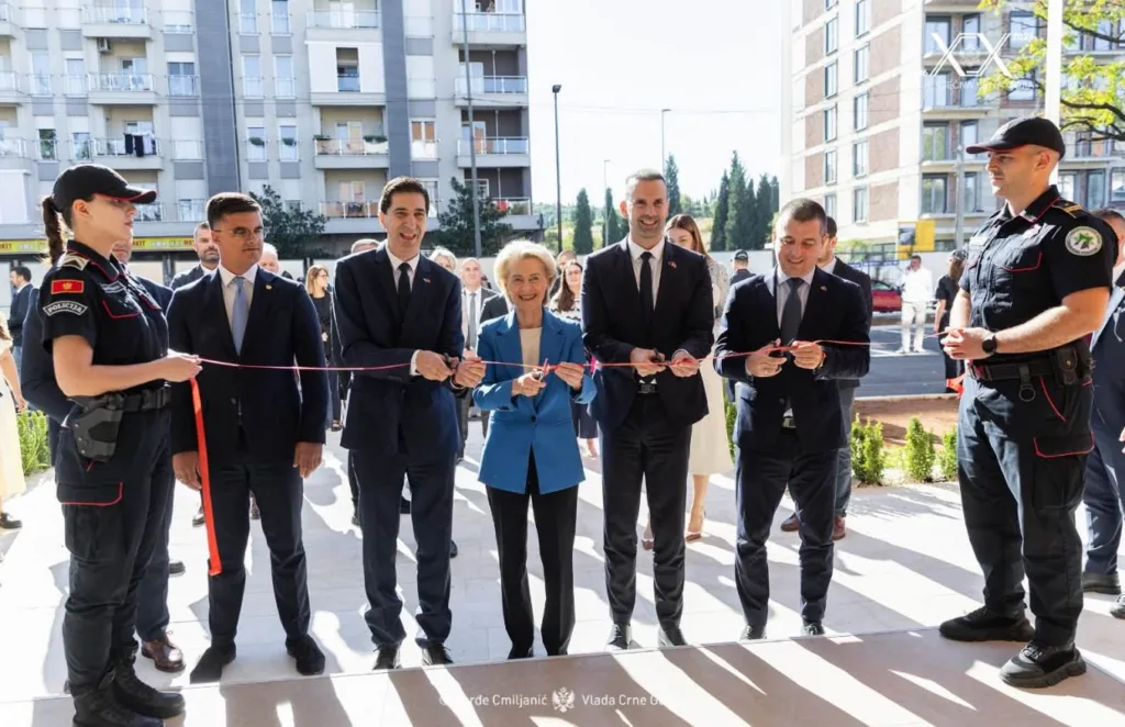 SAMO DA JE SVEČANO: Sa otvaranja nacionalnog graničnog centra u Podgorici 