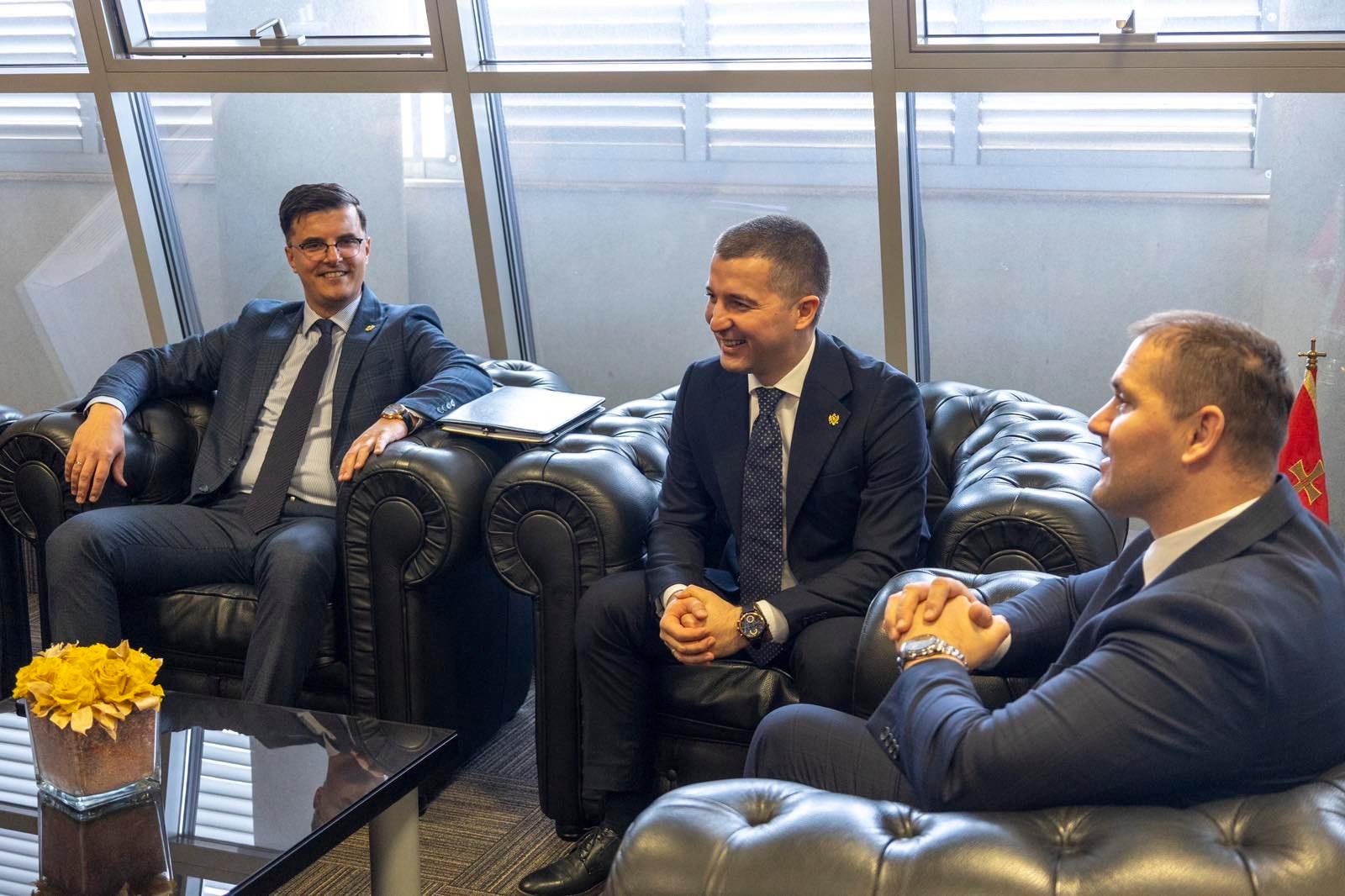 BRINU SAMO O SVOJIM FOTELJAMA: Danilo Šaranović, Aleksa Bečić i Lazar Šćepanović
