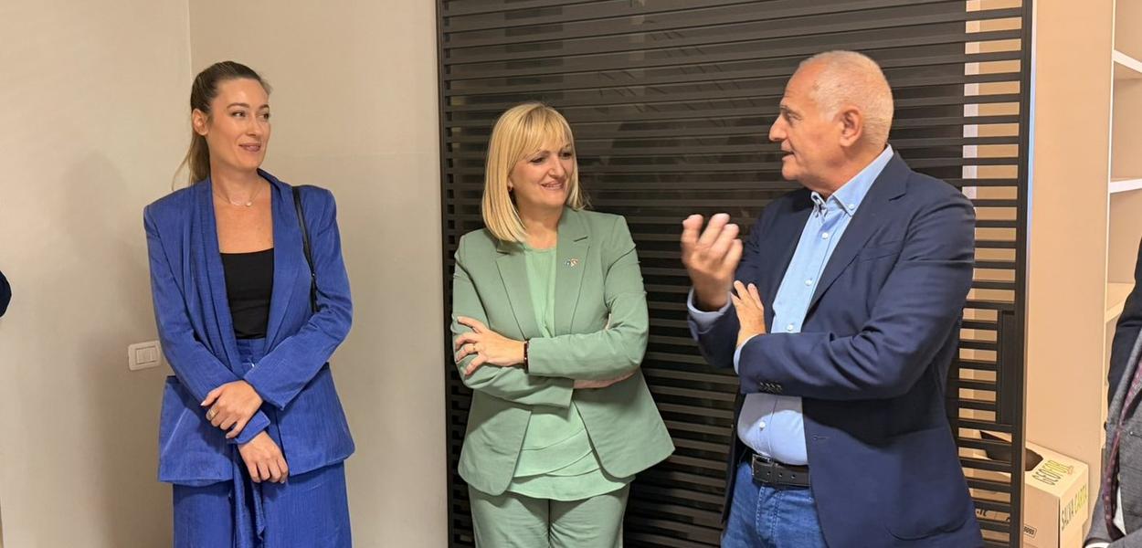 Borovinić Bojović u Pizi (Foto: Ministarstvo zdravlja)