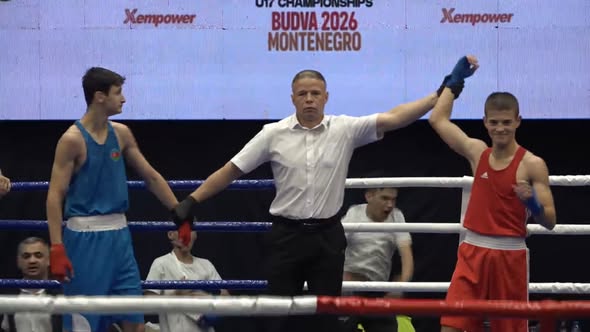 Mrdak u finalu (Foto: Bokserski savez Crne Gore)