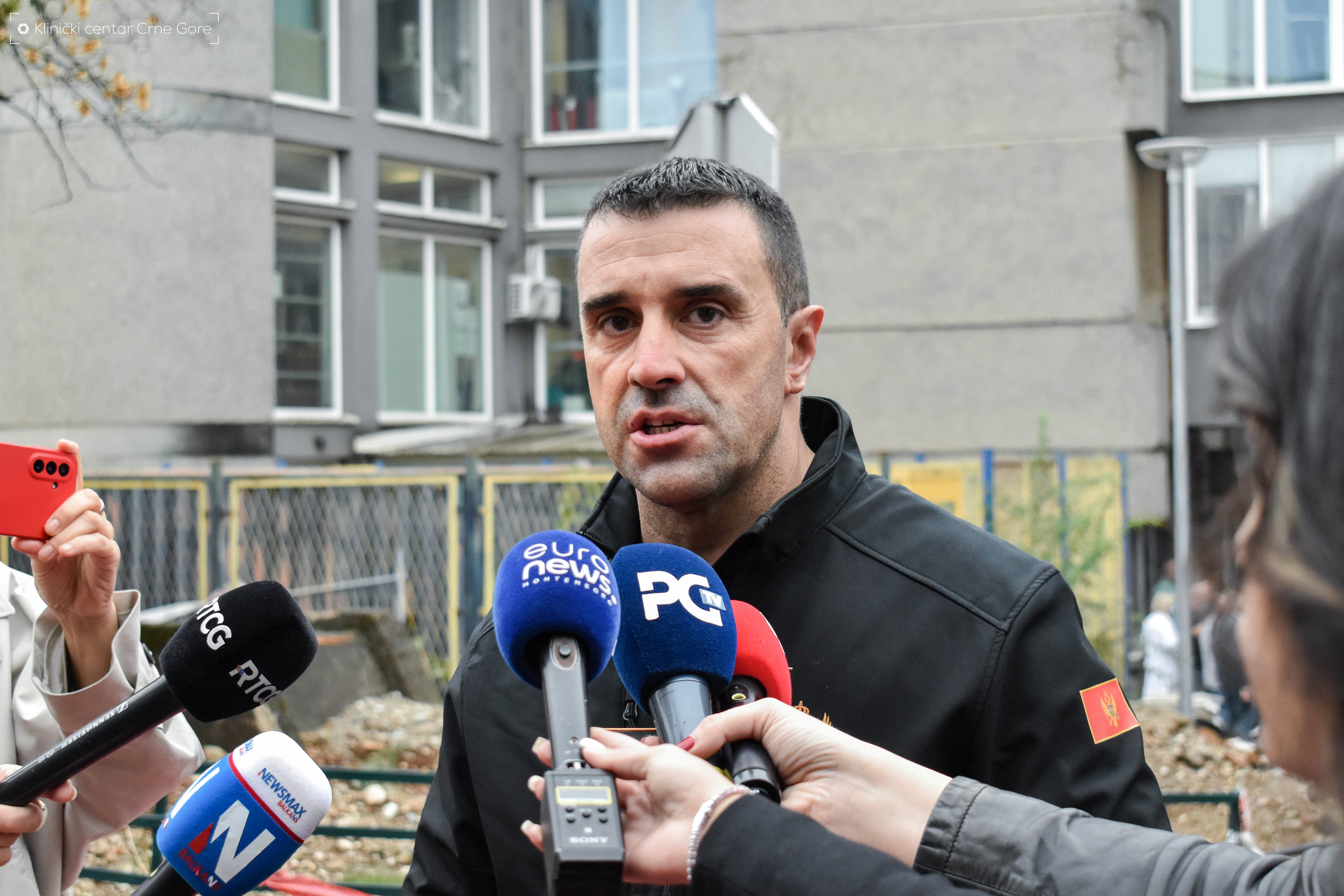 Požar, KCCG, Poliklinika