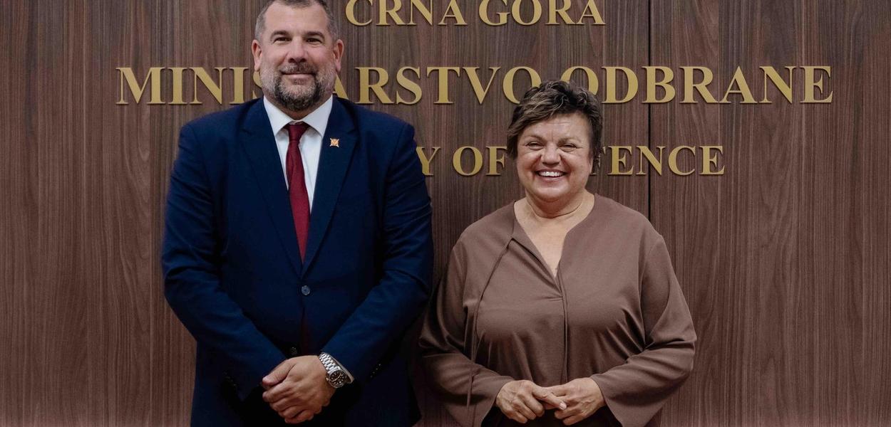 Dragan Krapović i Janina Hrebičkova (Foto: MO )