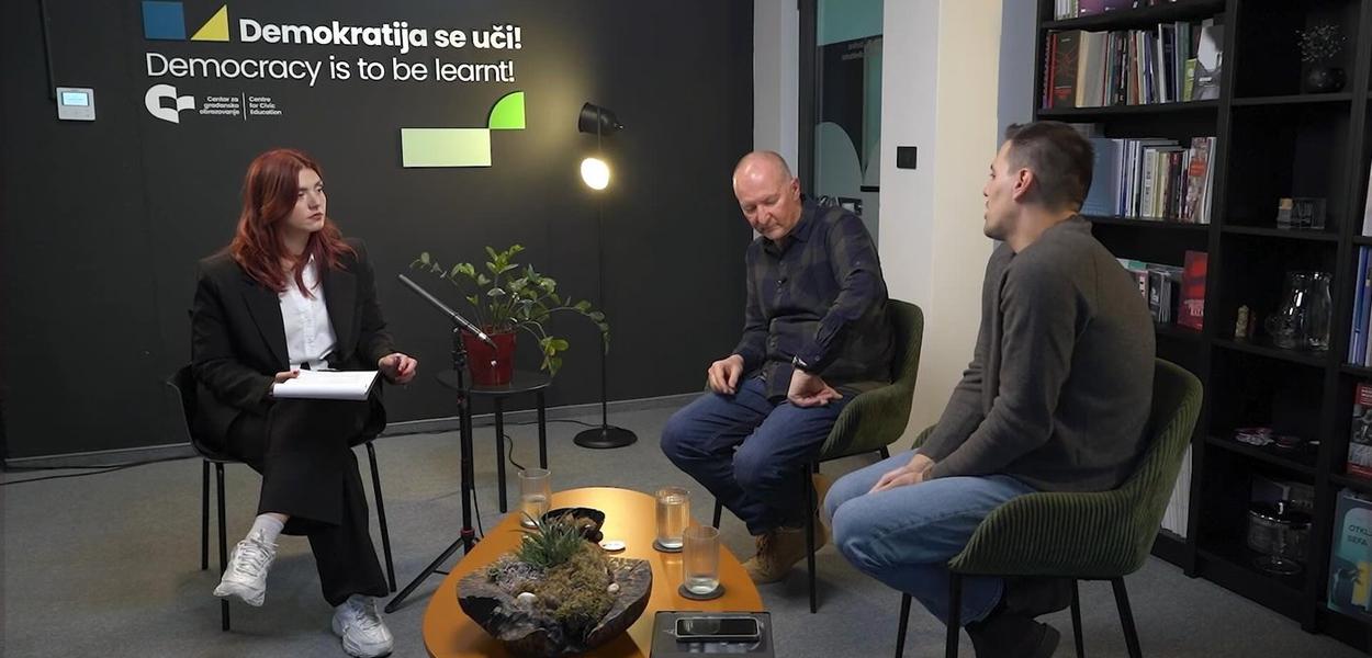 Zvicer, Ilić i Batrićević (Foto: CGO)