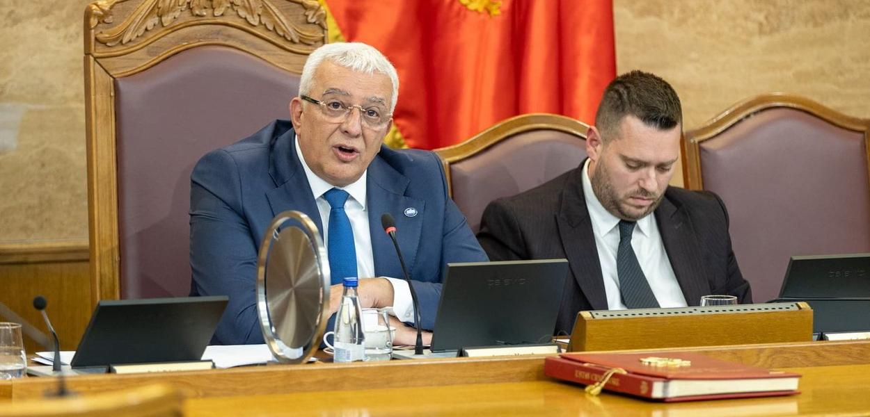 Andrija Mandić (Foto: Skupština Crne Gore)