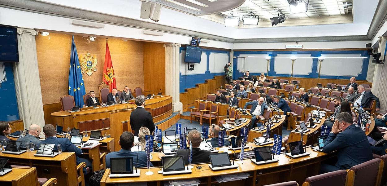Sa sjednice Skupštine (Foto: Skupština Crne Gore)