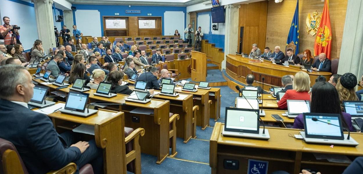 Sjednica Skupštine (Foto: Skupština Crne Gore)