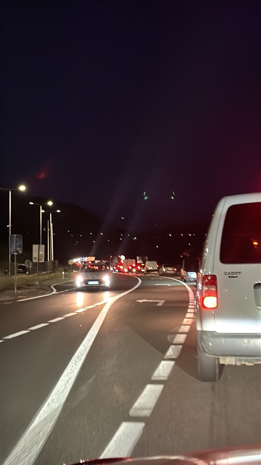 Gužve zbog udesa (Foto: Patrola CG)