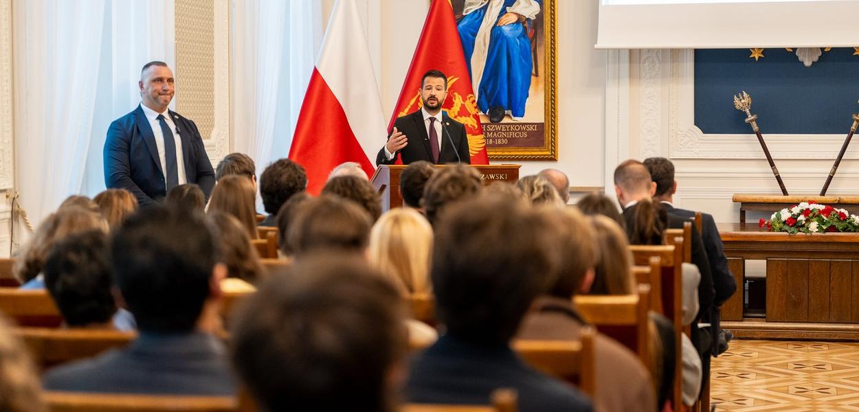 Milatović u Varšavi (Foto: Kabinet predsjednika Crne Gore)
