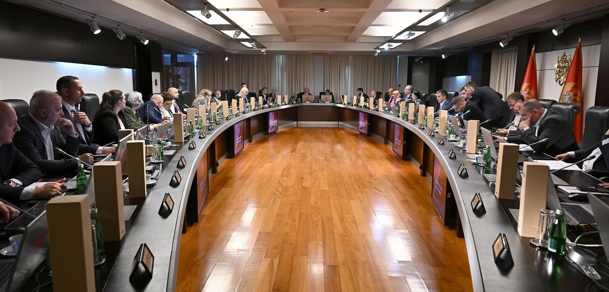 Sa današnje sjednice Vlade (Foto: Vlada Crne Gore)