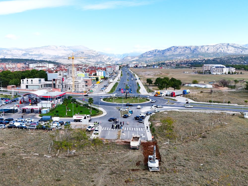 Bulevar Veljka Vlahovića (Foto: Glavni grad Podgorica)