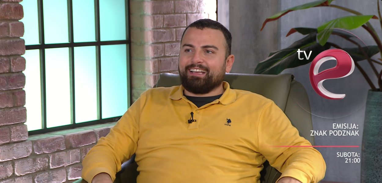 Semir Gicić (Foto: TV E/Youtube)