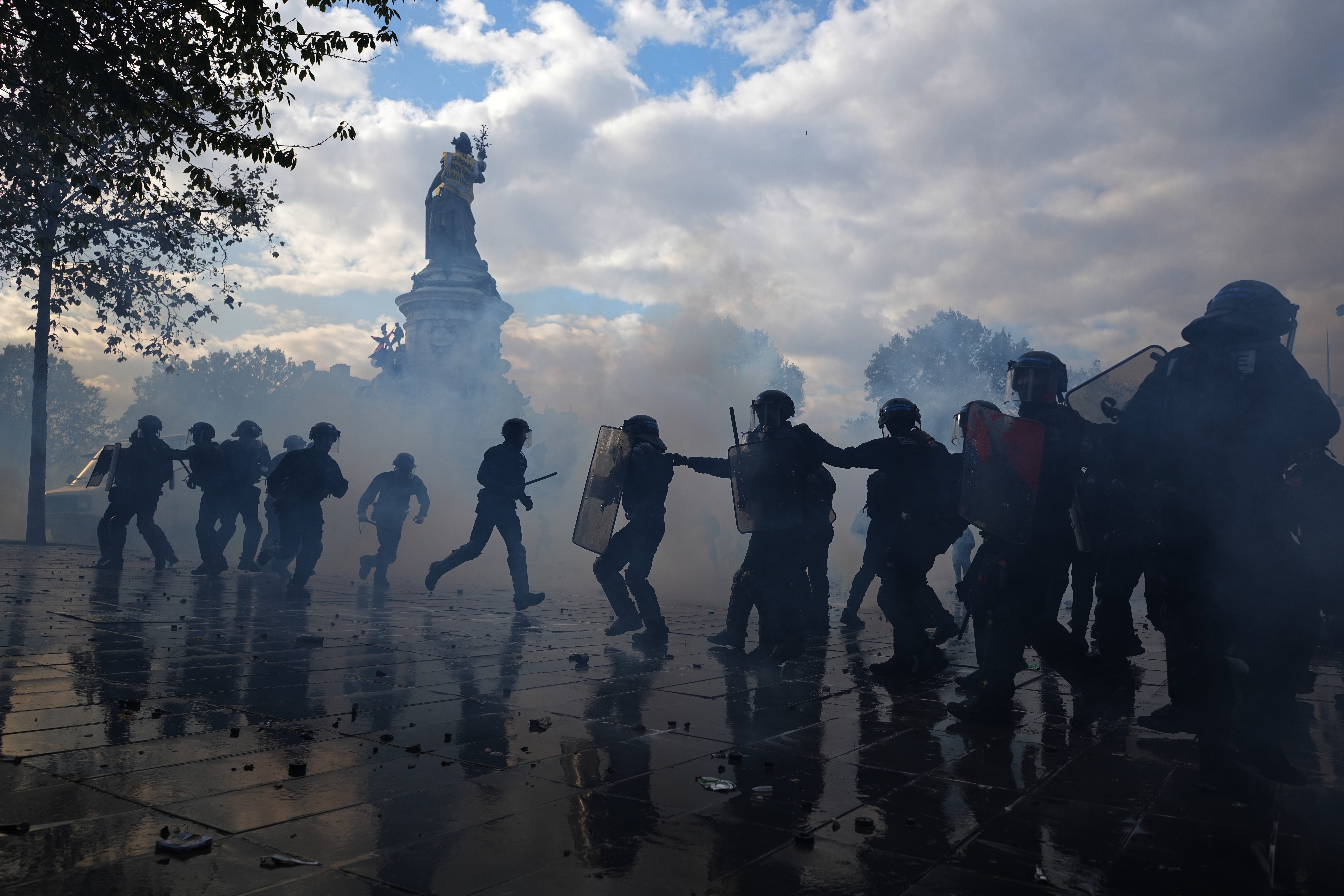 Protest, Francuska
