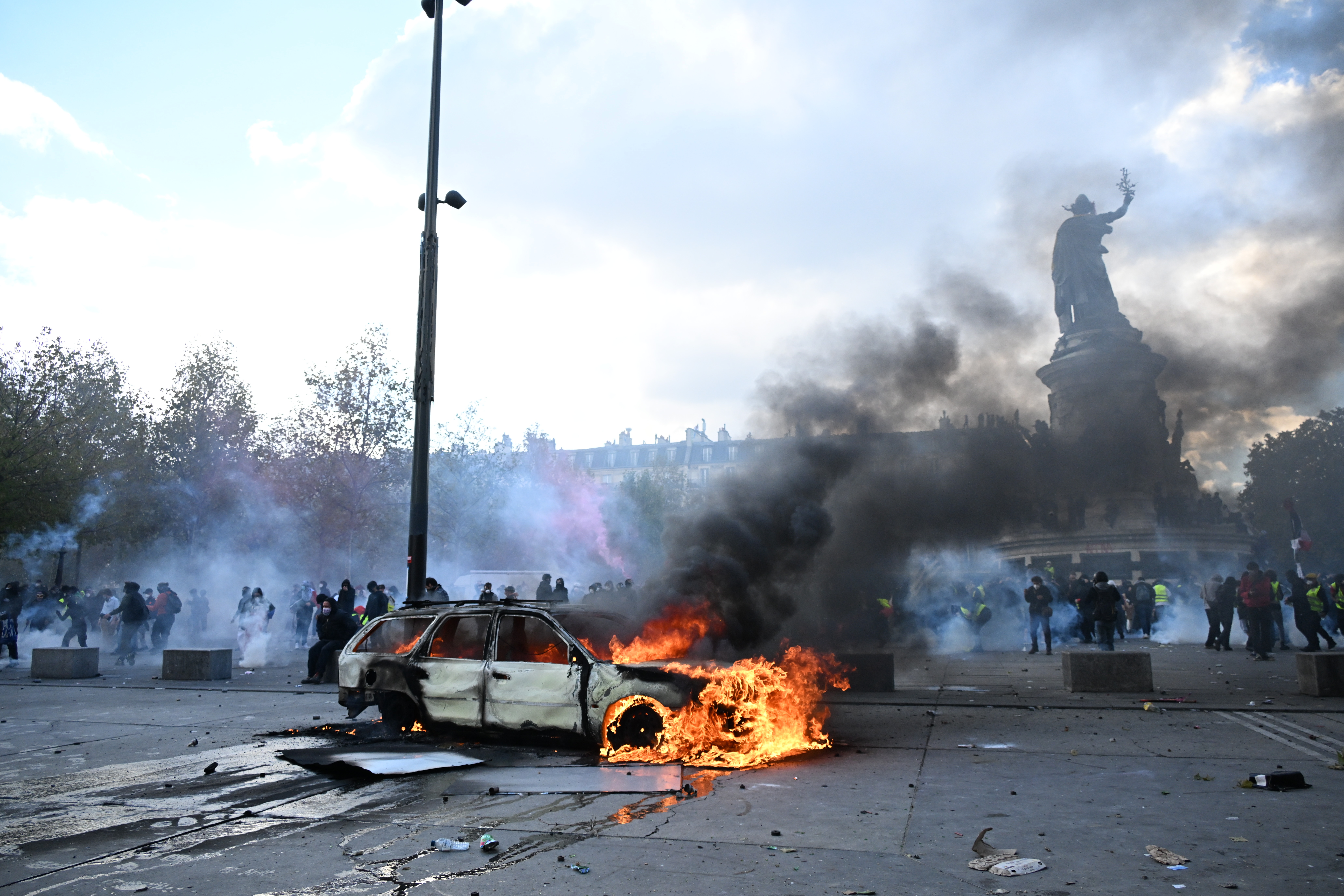 Protest, Francuska