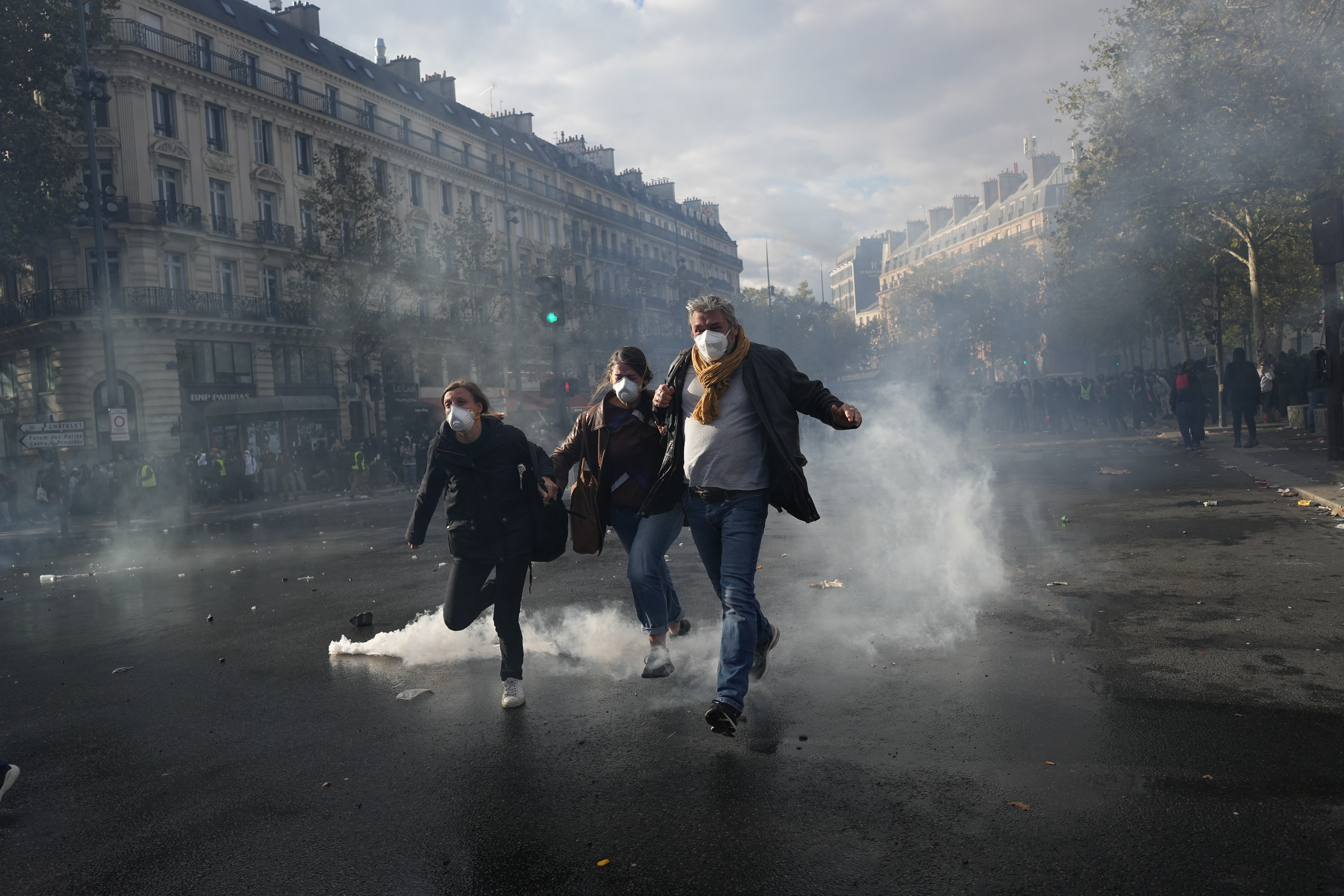 Protest, Francuska