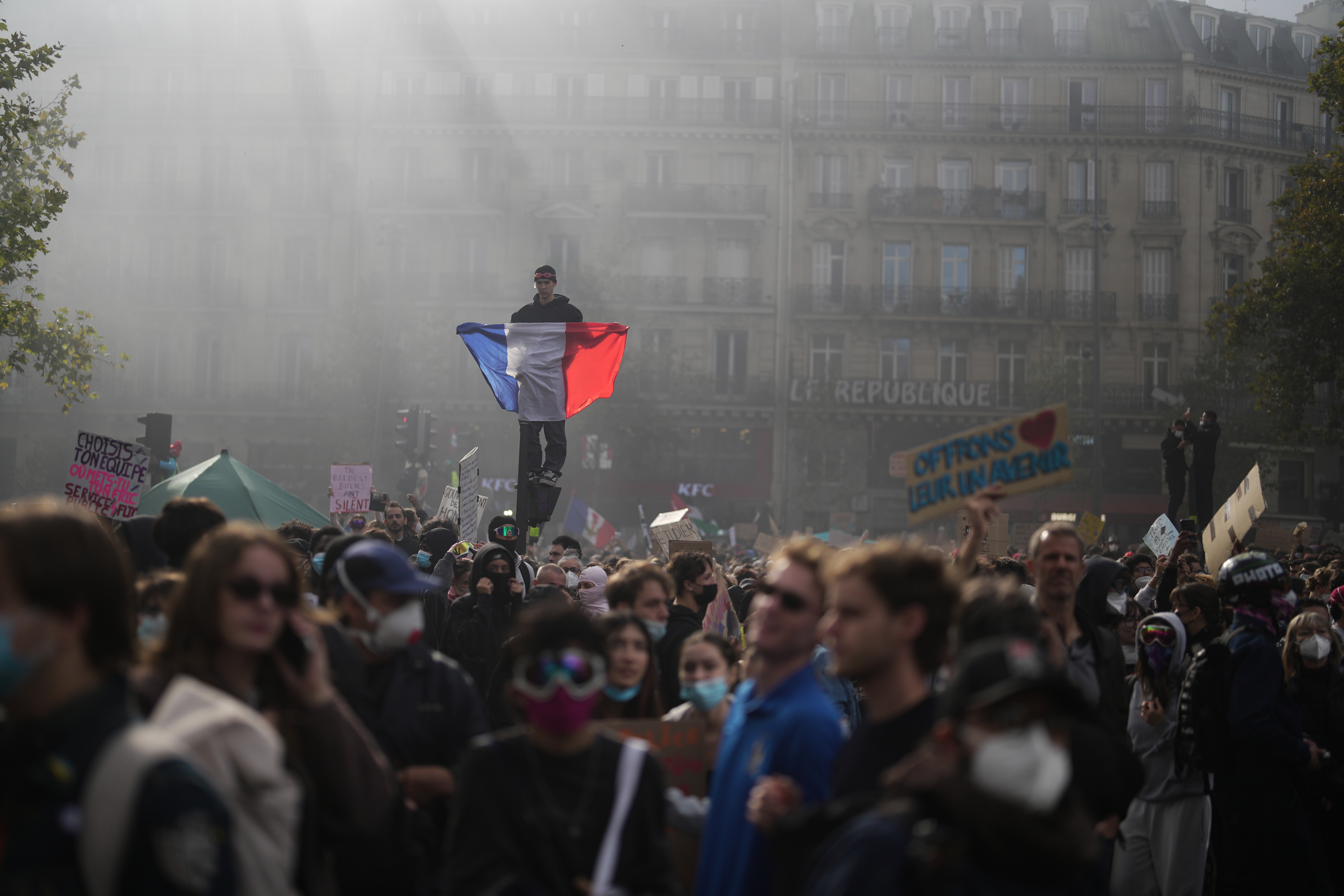 Protest, Francuska