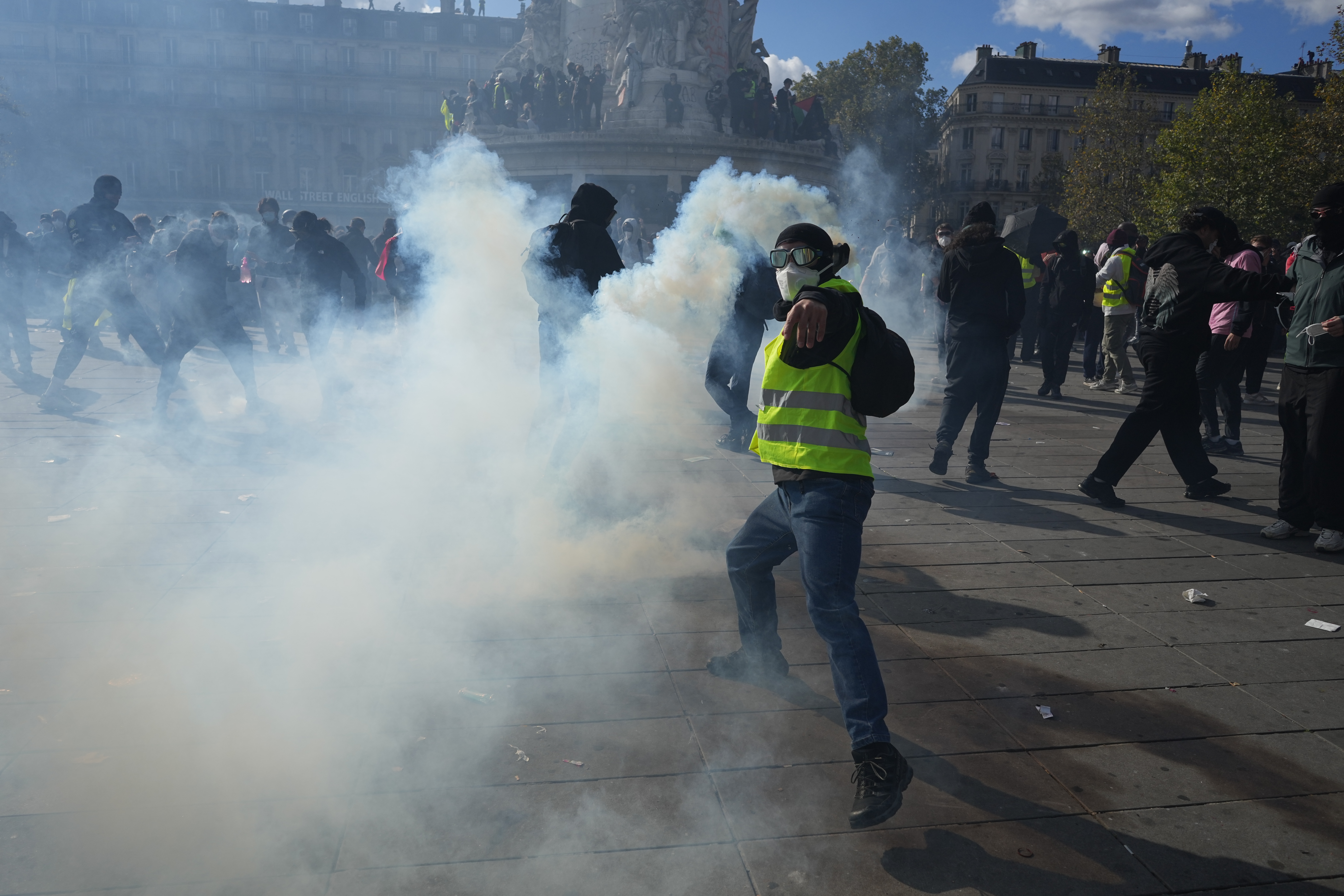 Protest, Francuska