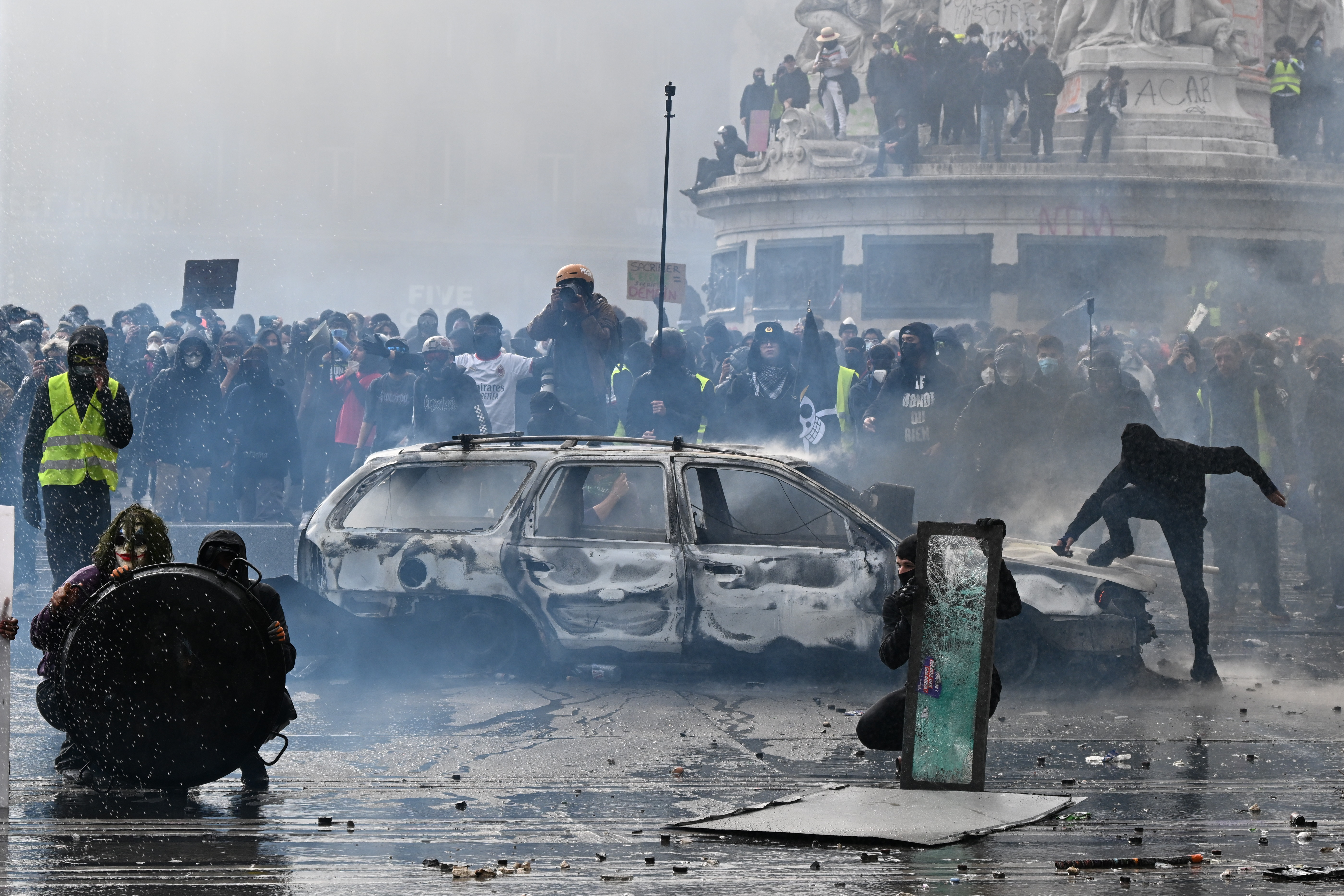 Protest, Francuska