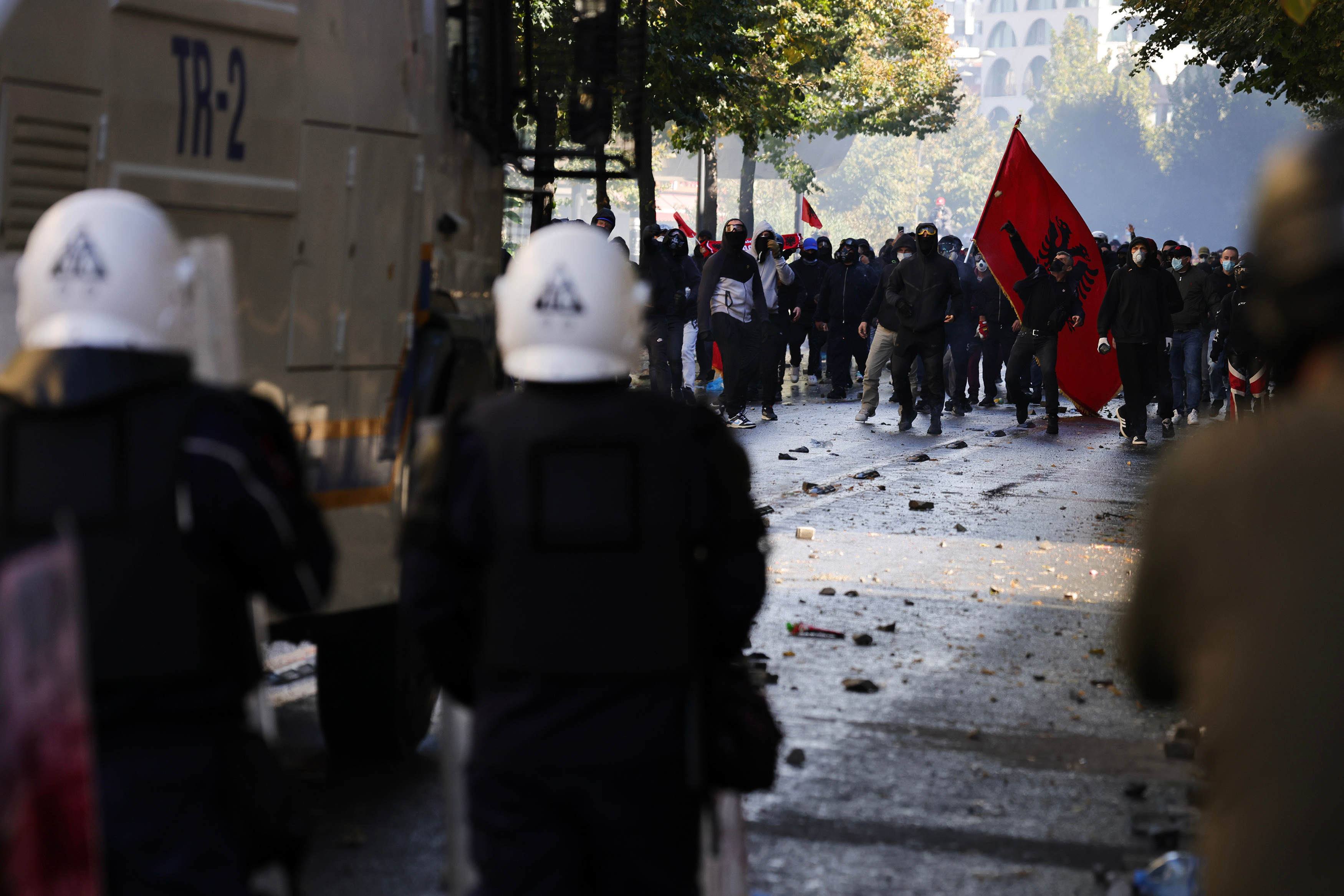 Protest, Albanija