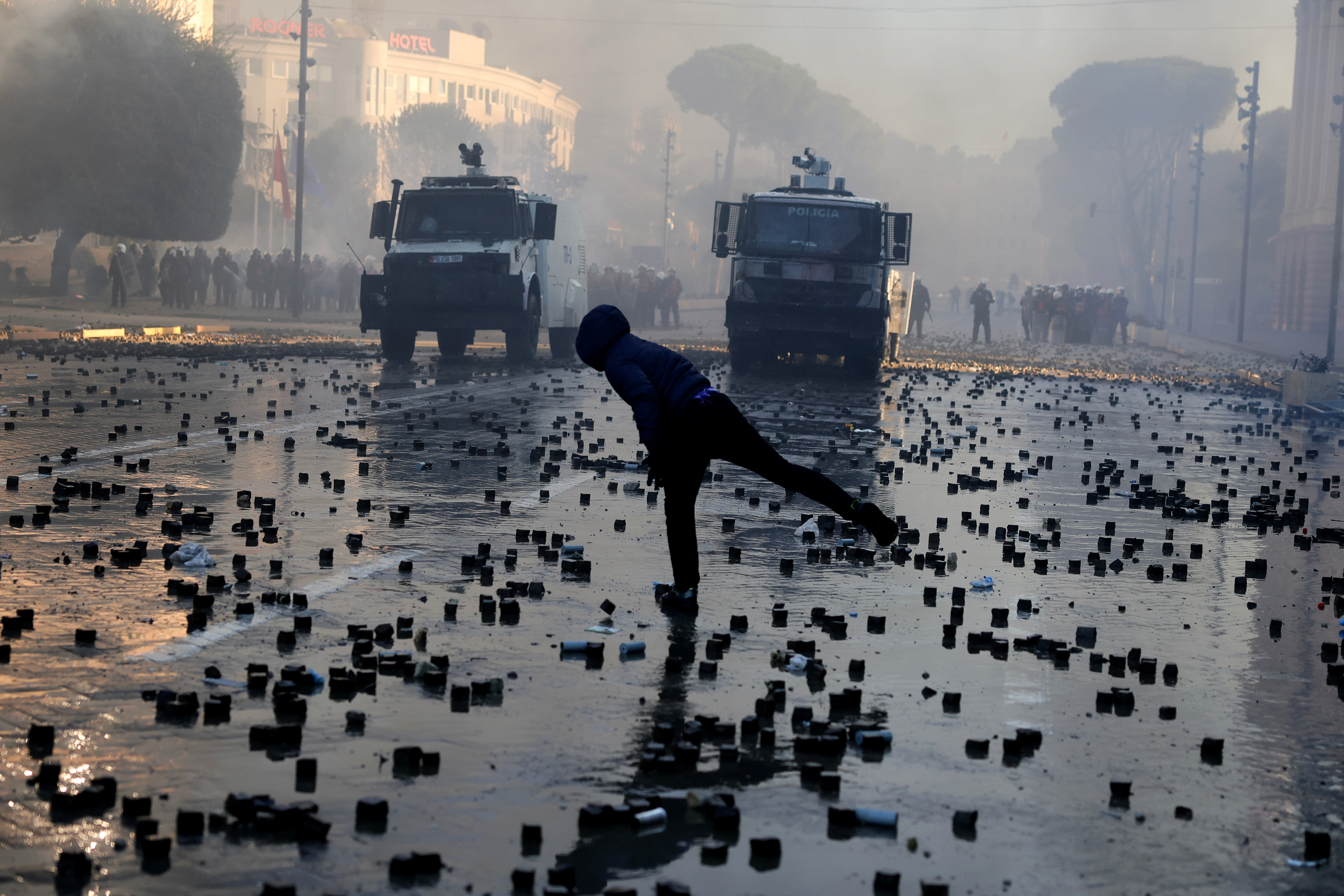 Protest, Albanija