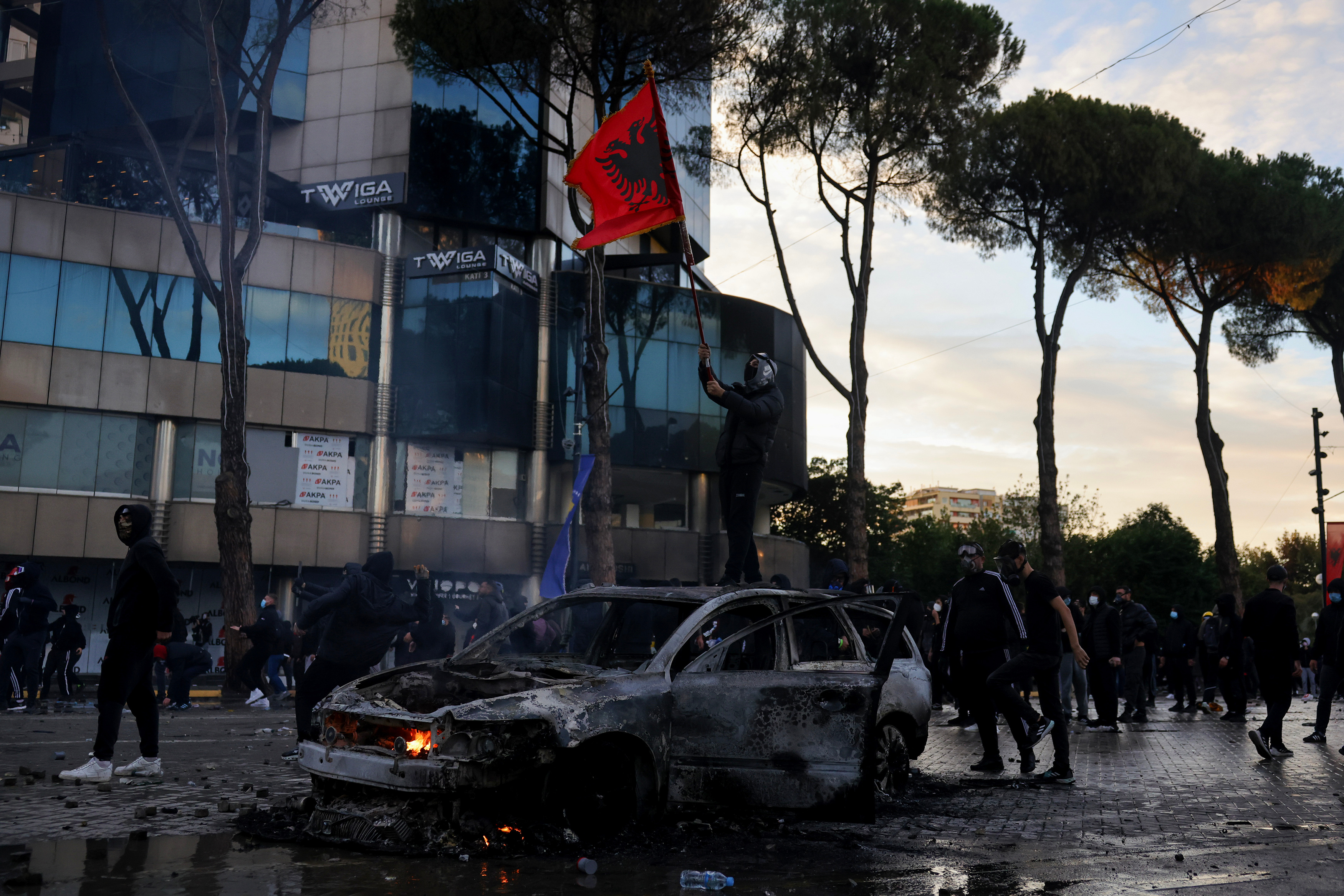 Protest, Albanija