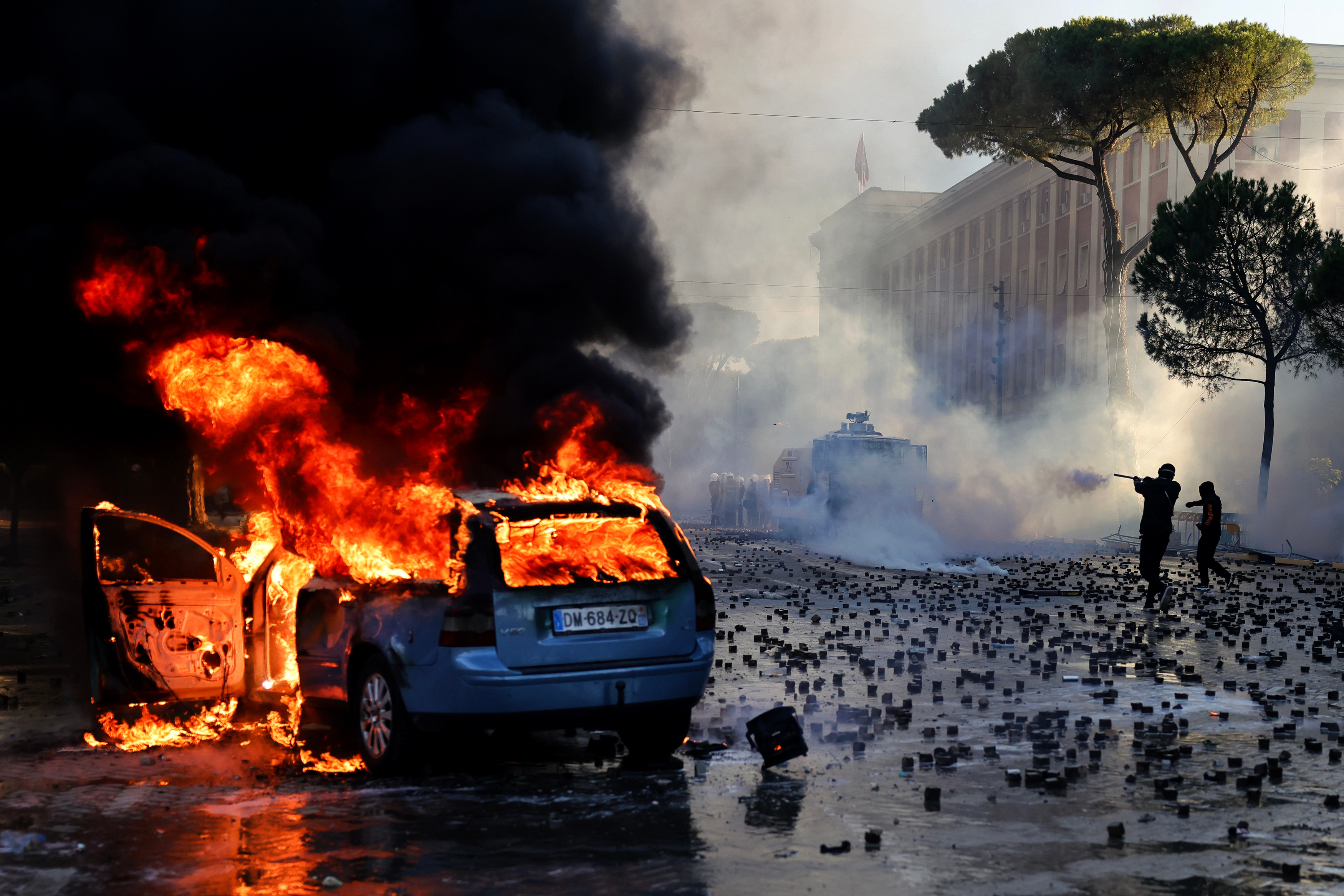 Protest, Albanija