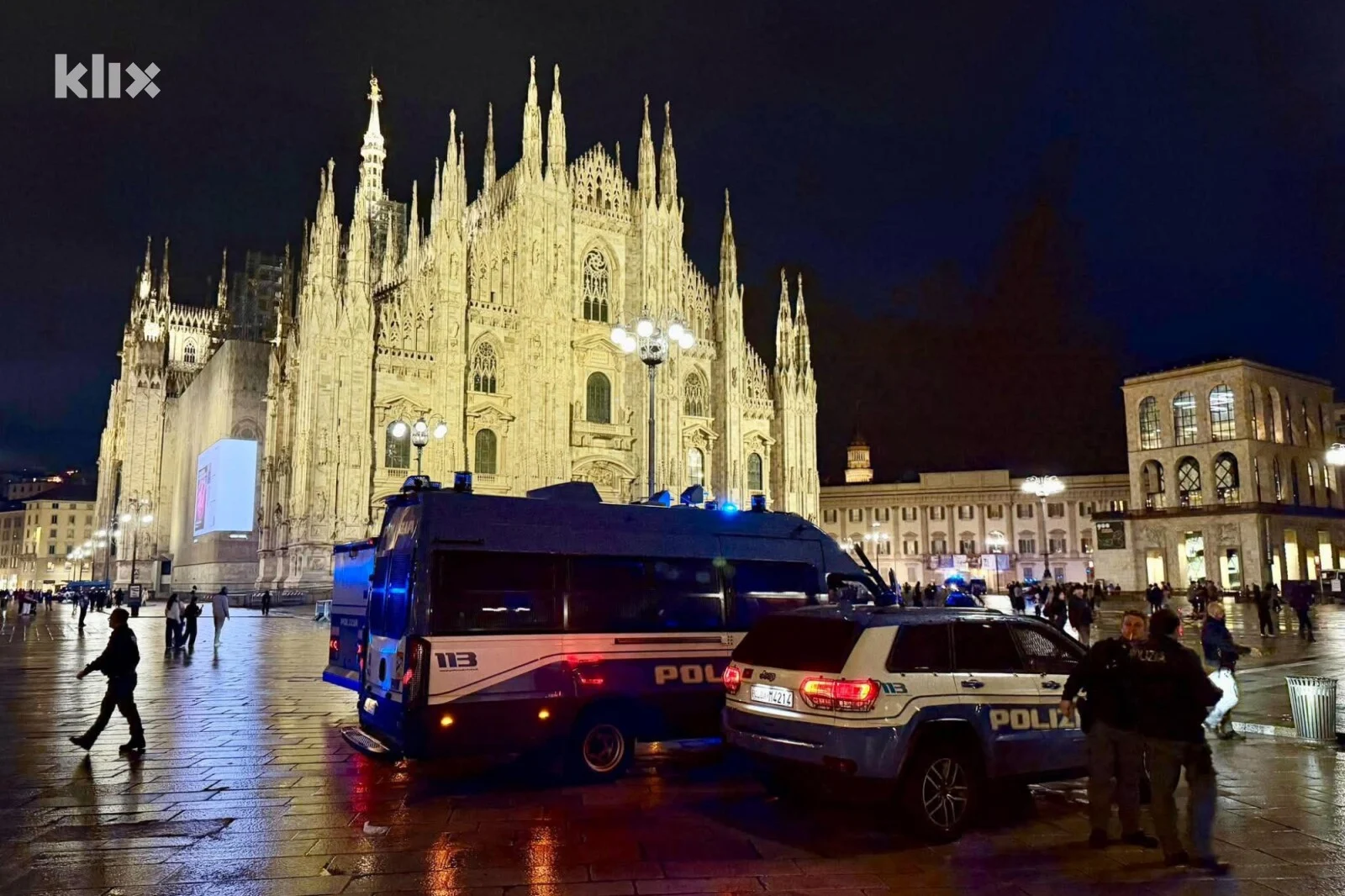 Milano, Italija, Protest