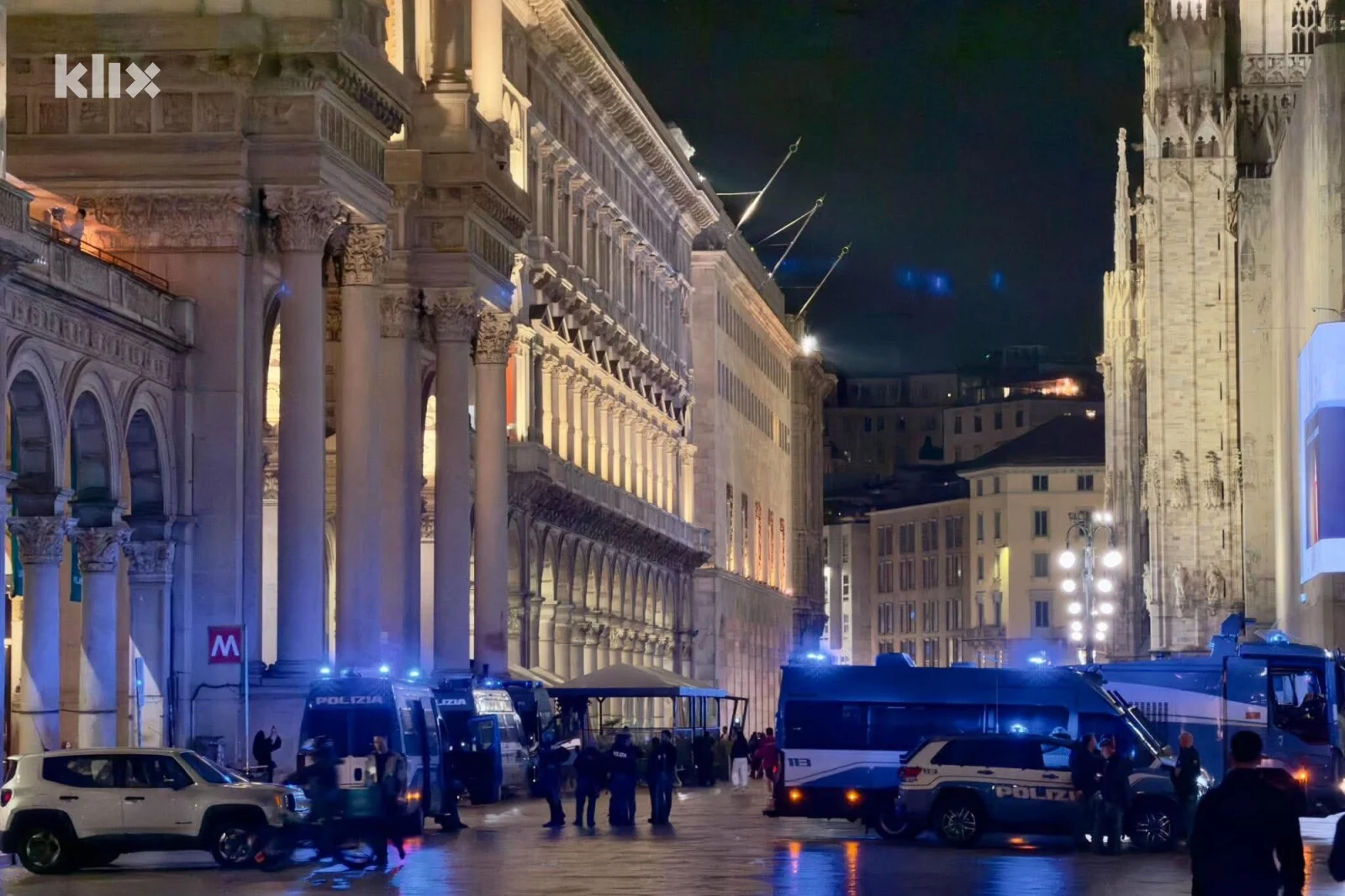 Milano, Italija, Protest