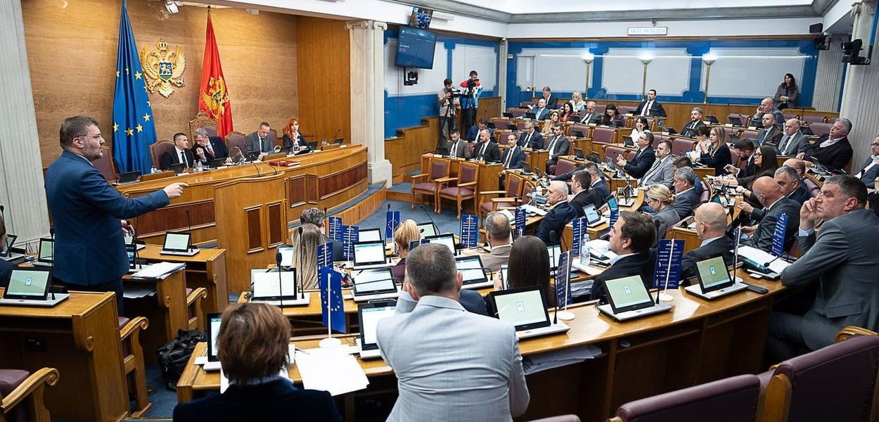 Sa sjednice Skupštine (Foto: Skupština Crne Gore)
