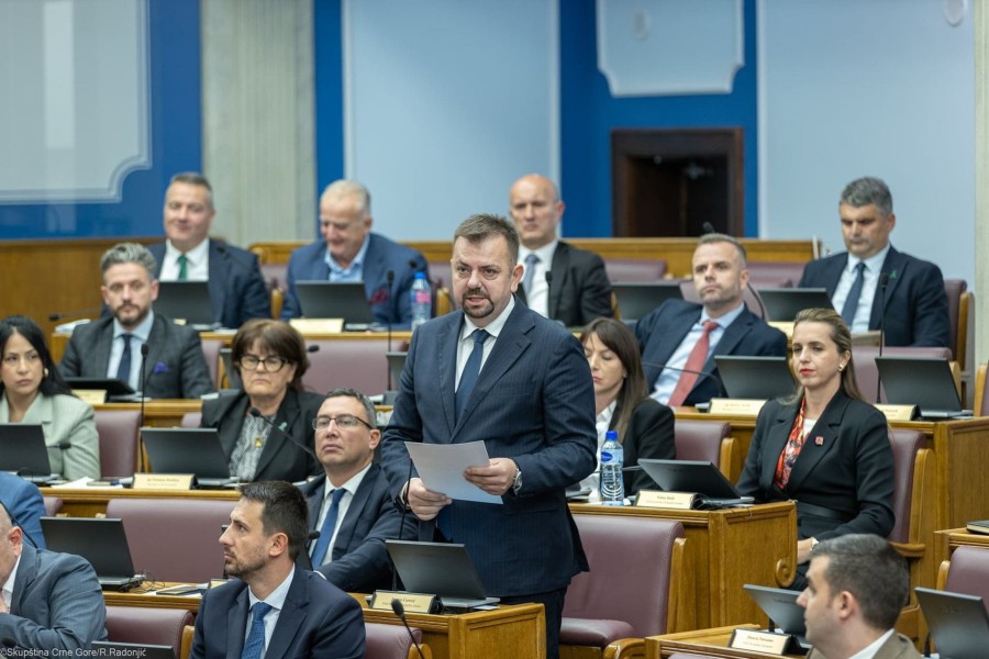 Sa sjednice Skupštine (Foto: Skupština Crne Gore)