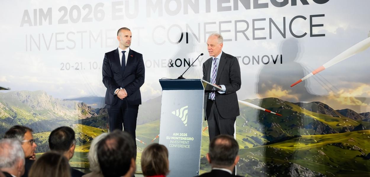 Milojko Spajić i Johan Satler (Foto: Media biro )