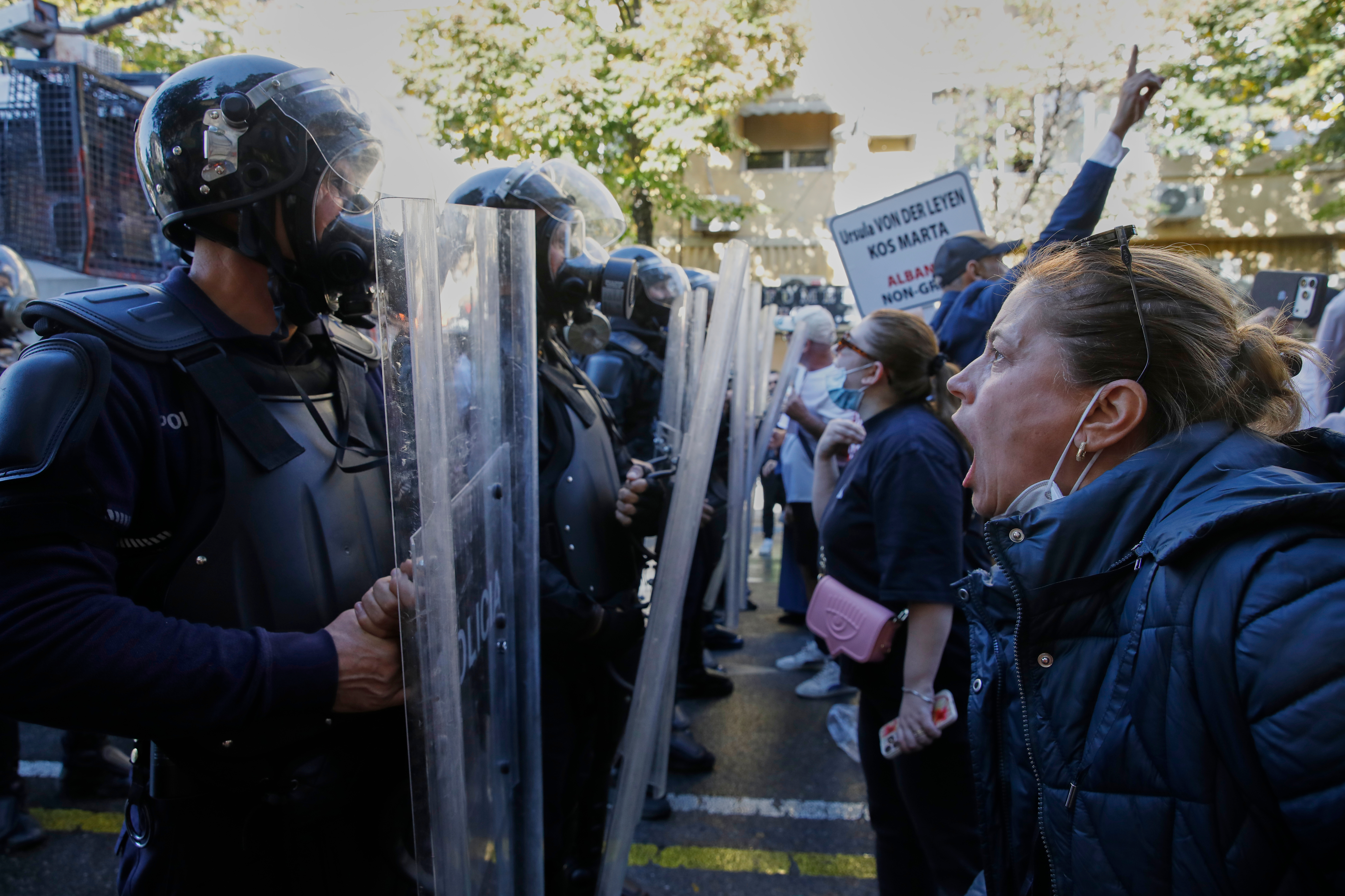 Protesti u Tirani 