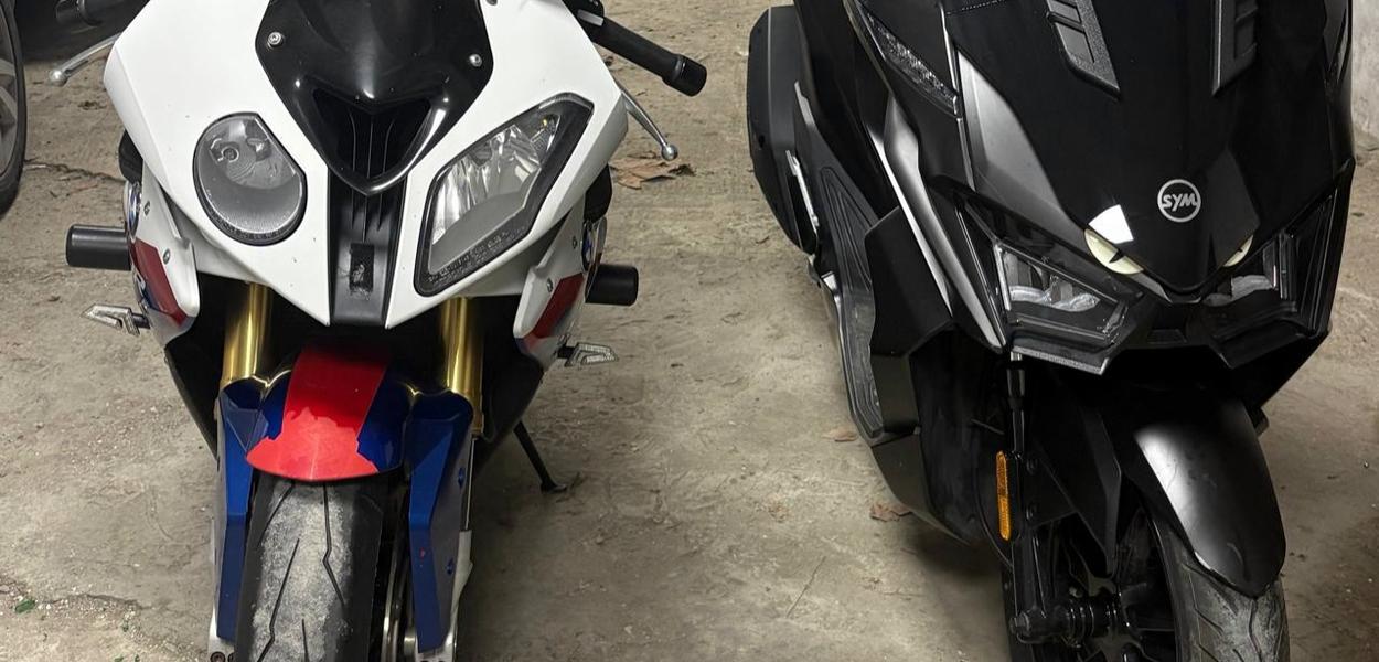 Oduzeti motocikli (Foto: Uprava policije)
