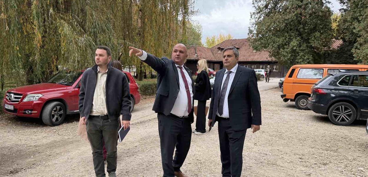 Vraneš i Radunović u Pljevljima (Foto: MDUP)