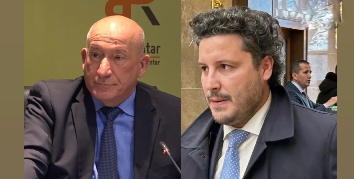 Milivoje Katnić i Dritan Abazović (Foto: PR Centar/Portal ETV)