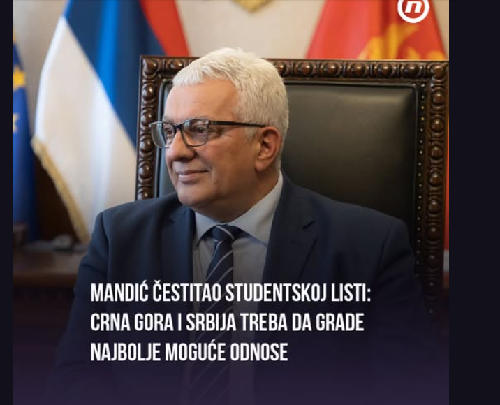 NAKNADNA PAMET I OKRETANJE LEĐA VUČIĆU: Andrija Mandić lider Nove srpske demokratije 