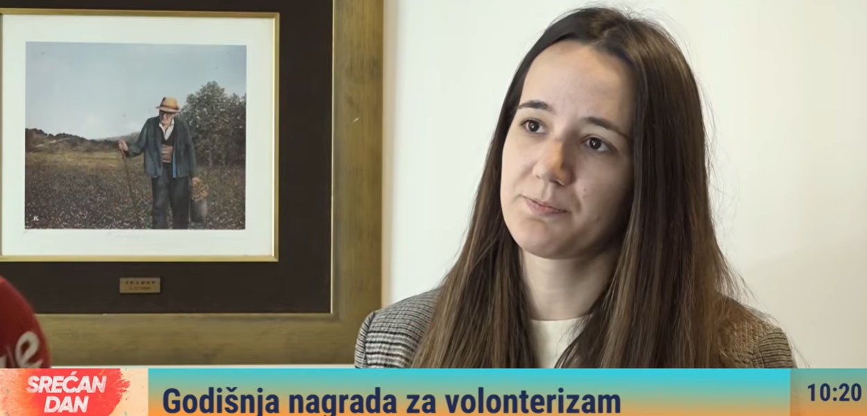 Milena Šćepanović  (Foto: Srećan dan/TV E )