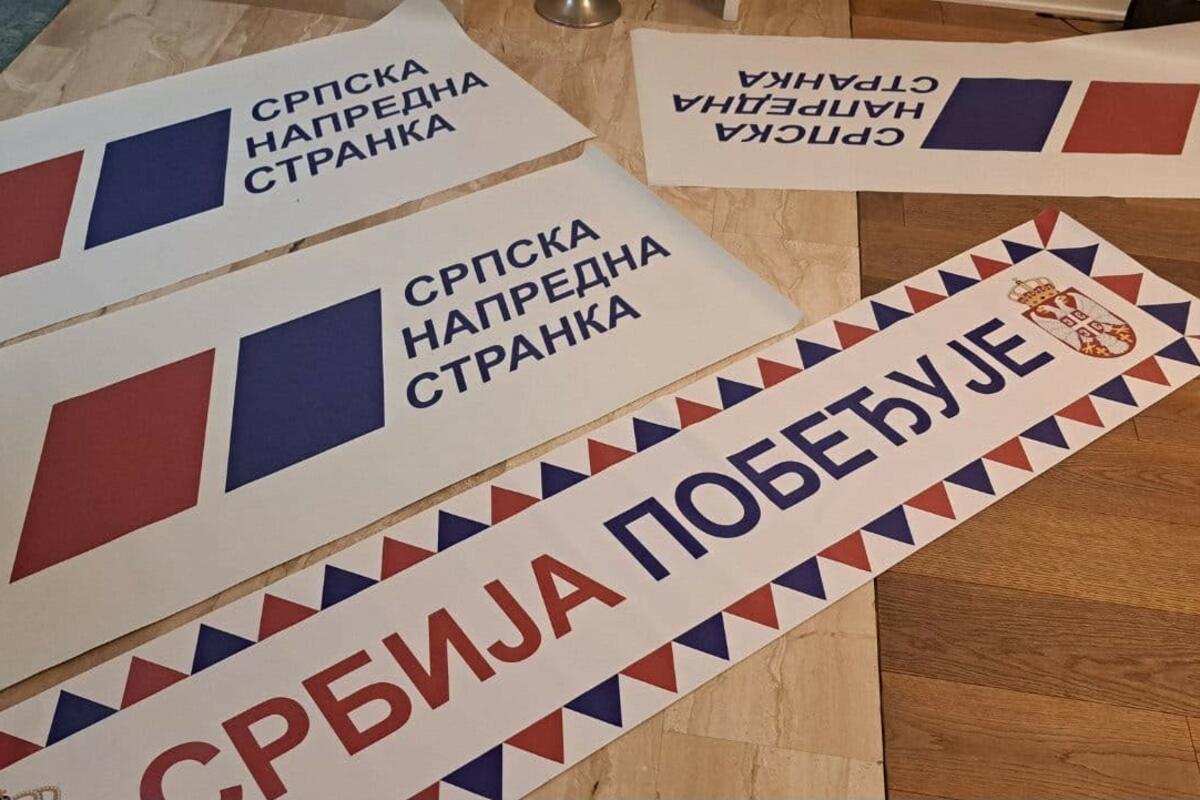 ZLOUPOTREBE: Pronađeni rekviziti SNS-a 