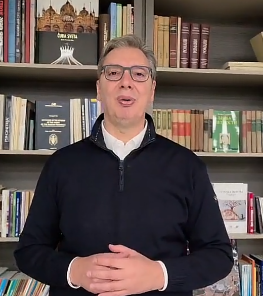 Vučić (Foto: screenshot/TikTok)